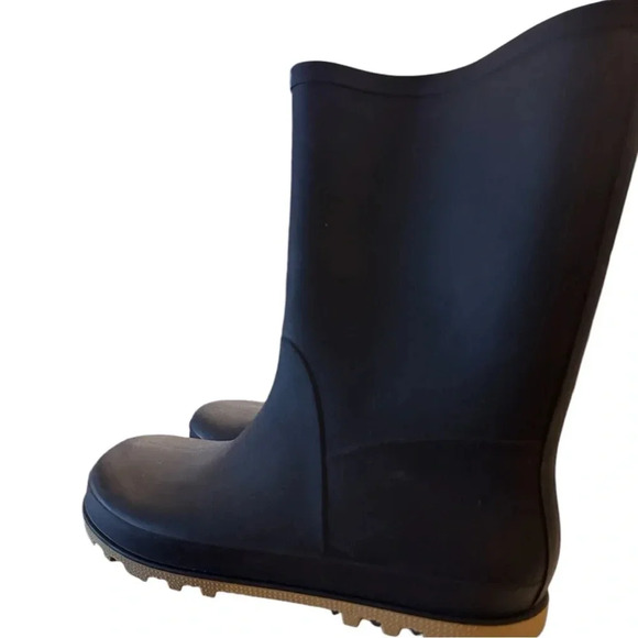 Cat N Jack Kids Unisex Rubber Boots Black - Picture 4 of 5